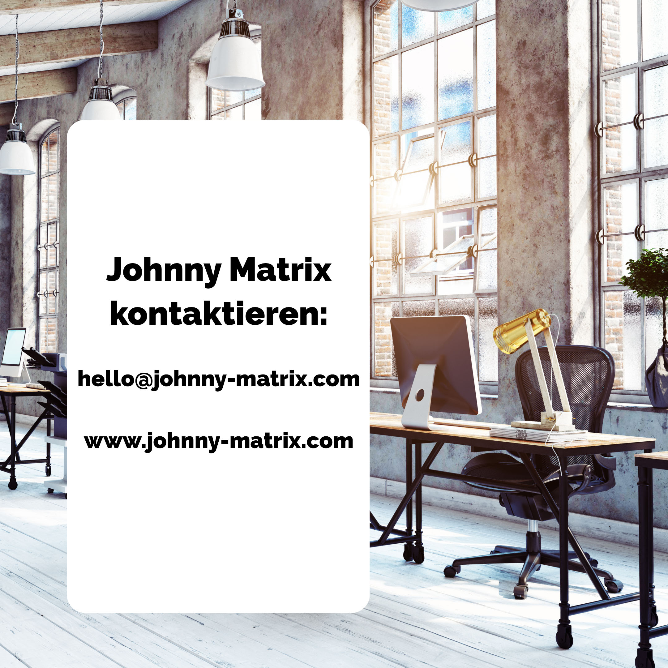 Johnny Matrix Musikproduzent